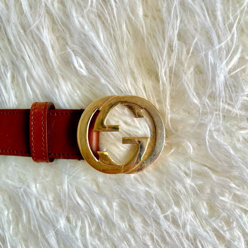 GUCCI VINTAGE BELT, Size 90/36